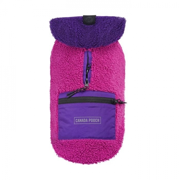 canada-pooch-cool-factor-fleece-hoodie-pink-and-purple-1
