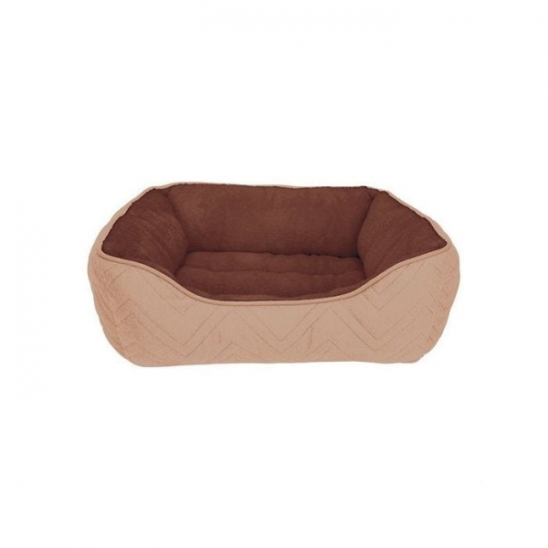 dogit-dreamwell-cuddle-bed-beige-brown