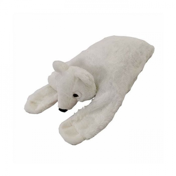 furskinz-polar-bear-dog-blanket-bed