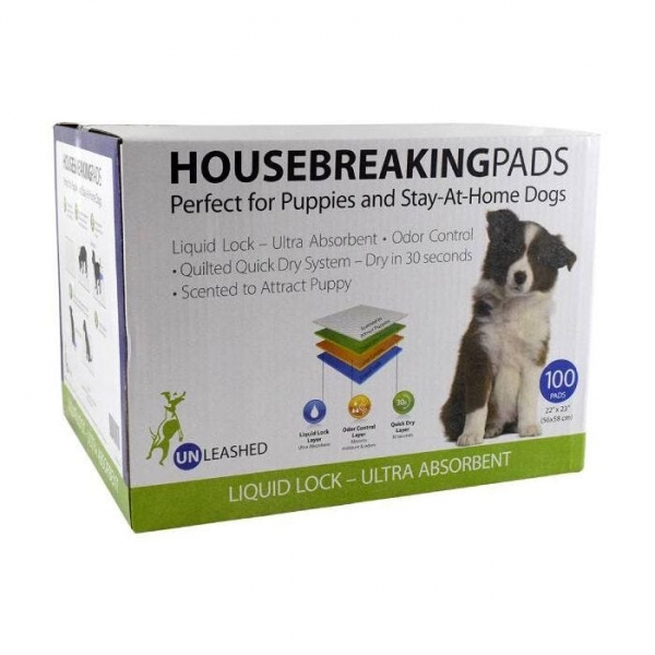 unleashed-housebreaking-puppy-pads