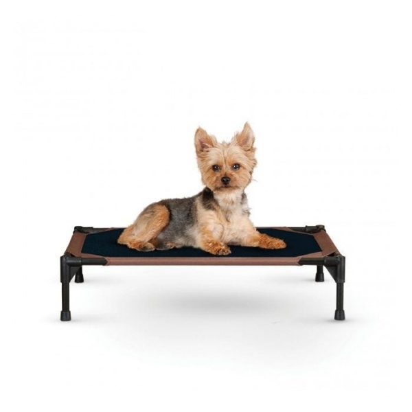 k-and-h-original-elevated-pet-cot-chocolate-small